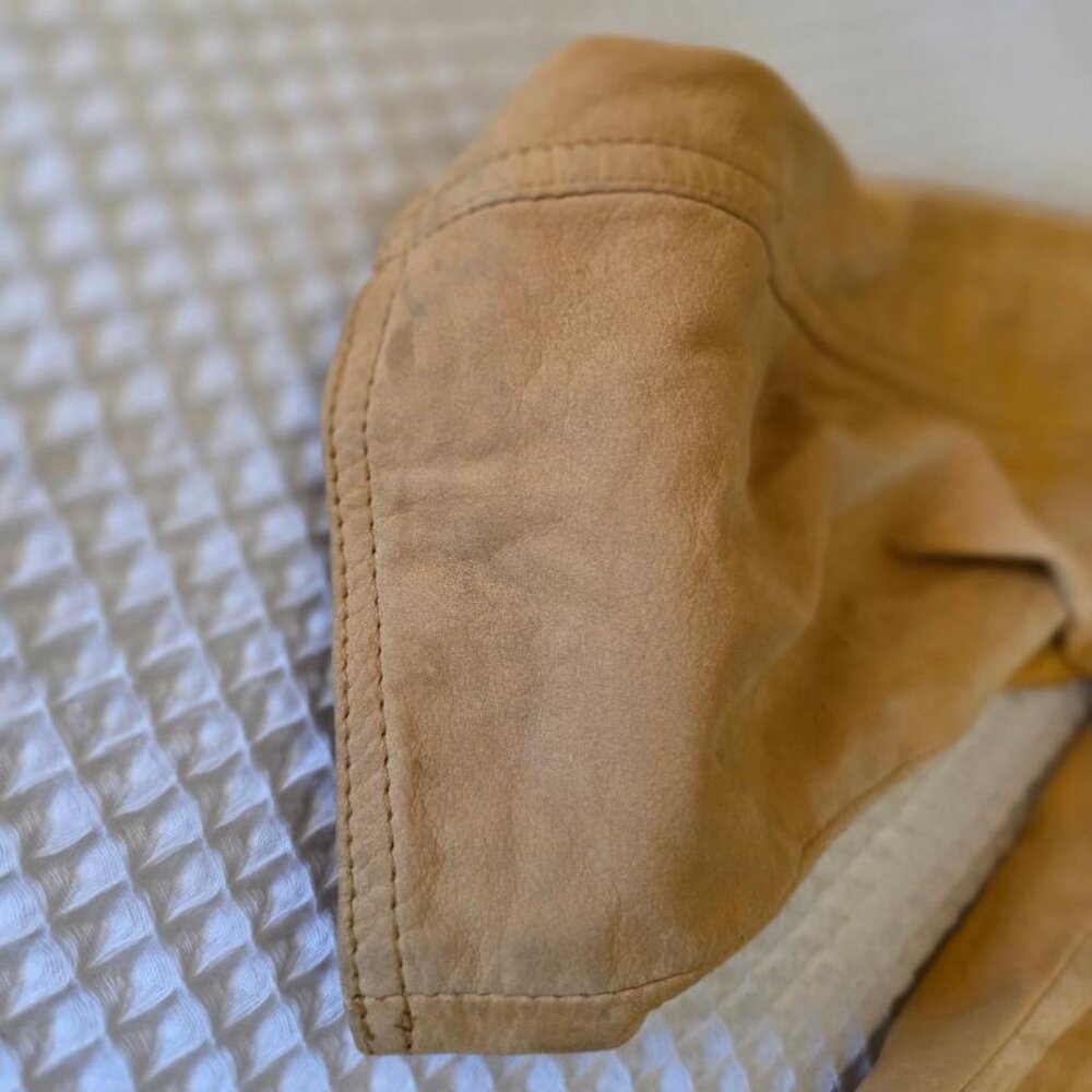 Suede whipstitch western blazer - Picture 2 of 11